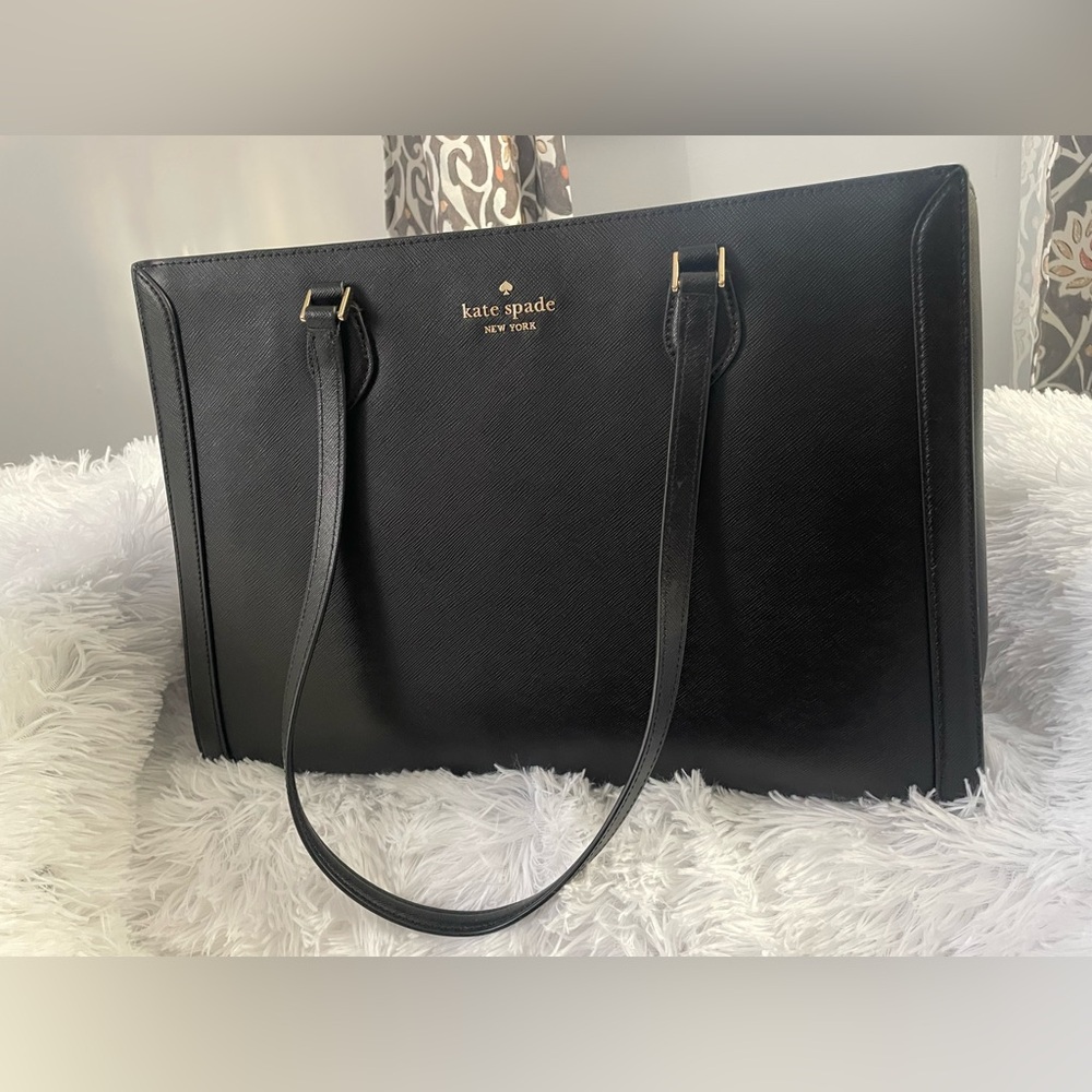 Kate Spade Madison Saffiano East West Leather Large Laptop Tote